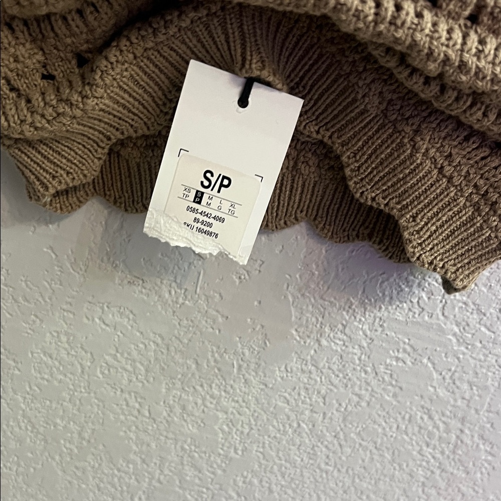 Streetwear Society Brown Knit Camisole - Picture 3 of 7